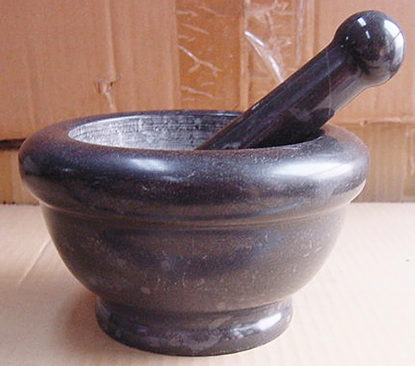 agate mortar & pestle