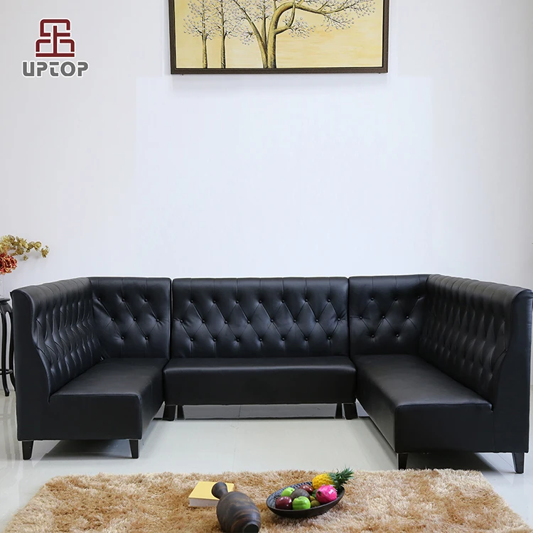(SP-KS369) Modern Design Anti-Ultraviolet Leather Sectional Home Sofa L Shape Recliner Sofa