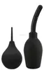 Enema Bulb (7 OZ) Easy to Use Medical-Grade Home Enema for Constipation Fatigue Hemorrhoids and Weight Issues (Black)