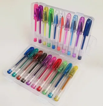 Mini Plastic Gel Pen Set Pp Box Package Gel Pen Set 20 Coloring Pens ... Mini Plastic Gel Pen Set Pp Box Package Gel Pen Set 20 Coloring Pens ...