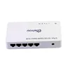 5 Port 1000Mbps gigabit Ethernet network Switch HUB 1A power adapter OEM ODM Shenzhen Manufacturer