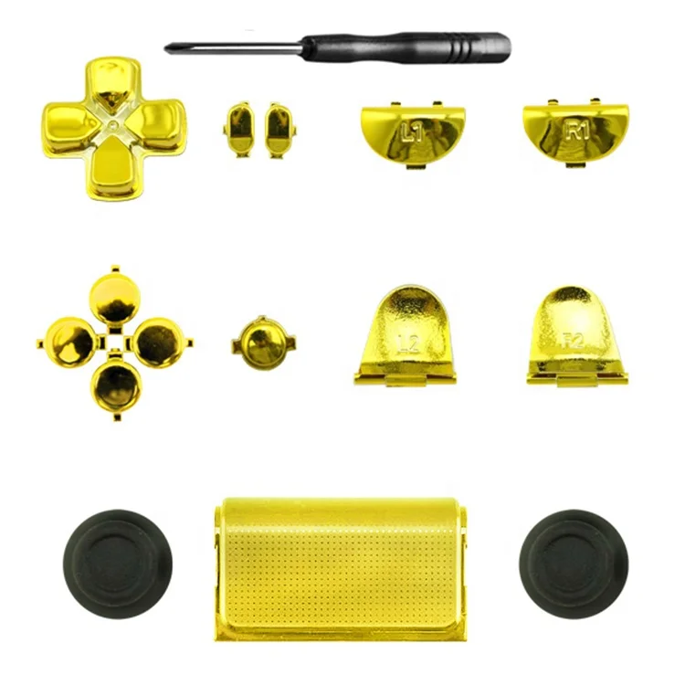 

For PS4 Controller Full Set Buttons Joystick Trigger Repair Parts