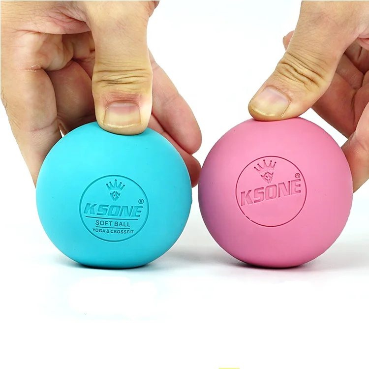 

custom soft&hard massage lacrosse ball, Customized color