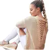 Sexy backless knitting pullover fashion bandage autumn winter sweater women tops casual hollow out jumper pull femme