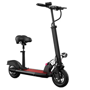 Cheap 10 inch Fat Tire Electric Kick Scooter 2018 with 10.6A Battery 23-28 km range