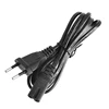VDE approved 2 pin plug EU AC power cord IEC-C7 extension power cable