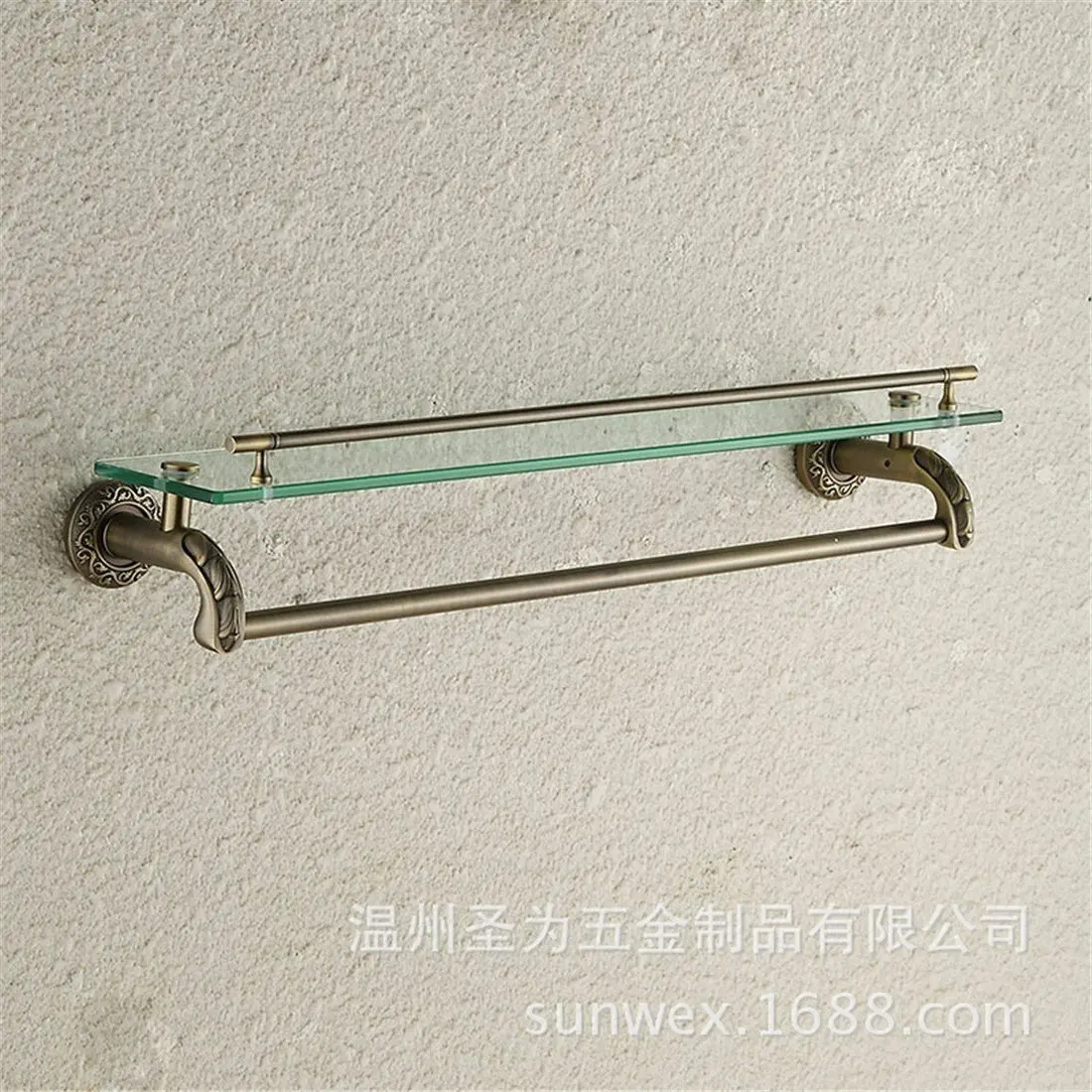 LAONA European style antique bronze carving Zinc alloy bathroom accessories, towel racks, towel bars,Rack 1