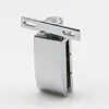 Bright chrome wall to glass adjustable brass material glass shower door pivot hinges