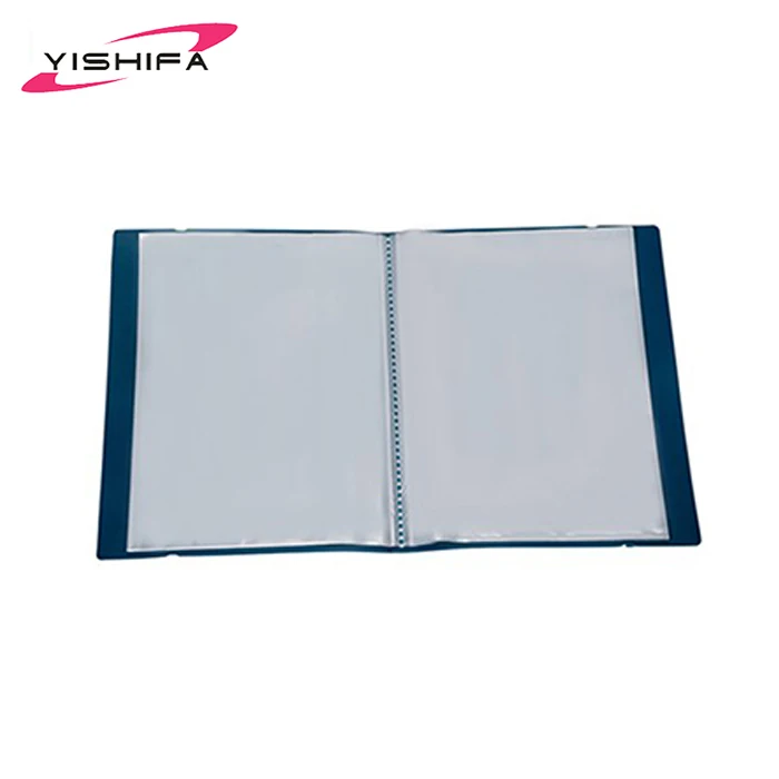 Plastic Material Clear Book File A4 Display Book With High Quality