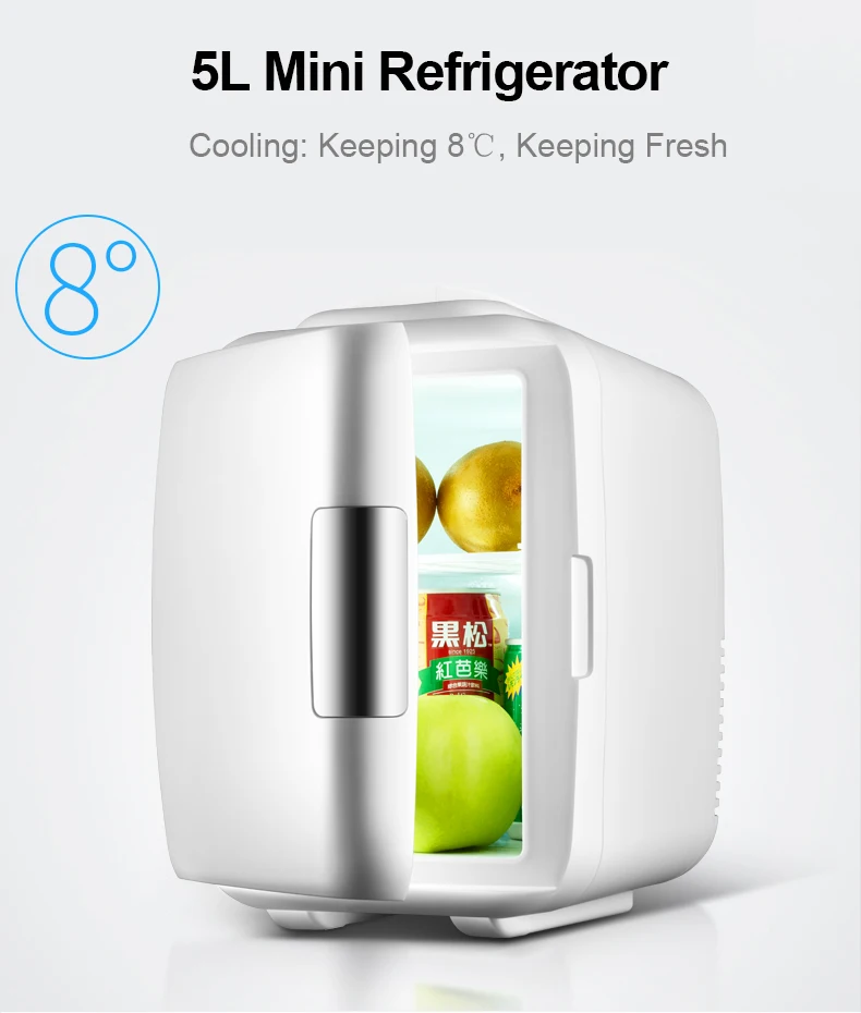 4l Mini Fridge Cooler Box Portable Medical Vaccine Refrigerator For