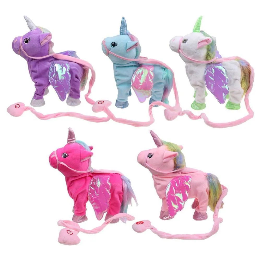 unicorn on leash toy