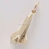 Fashion alloy 3 dimensional space shuttle charm for bracelet