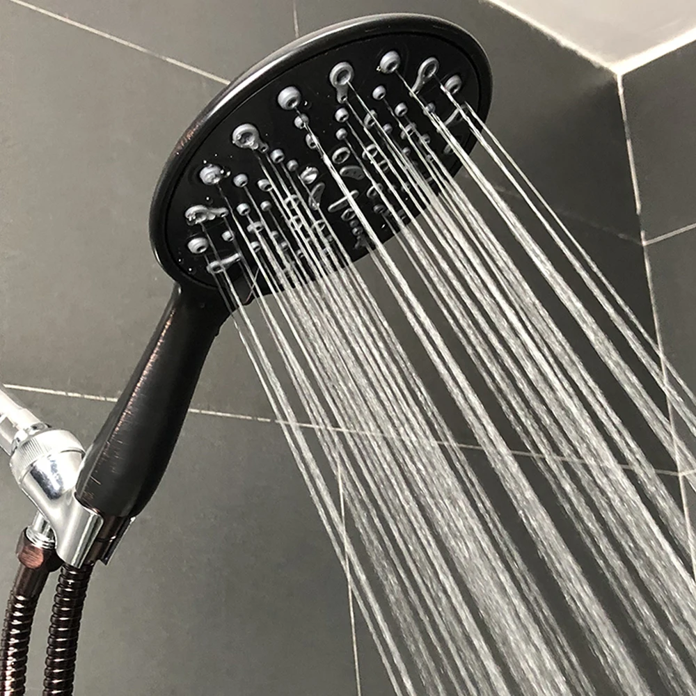 Mist Shower Head 2.5 Gpm High Pressure Spray Adjustable Hand Held