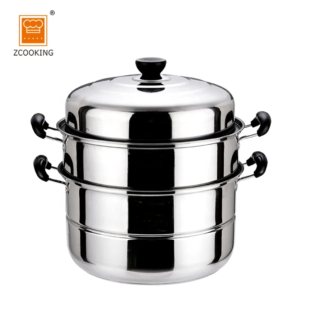 
Factory Price Stainless Steel Steamer Pot With OEM Order 