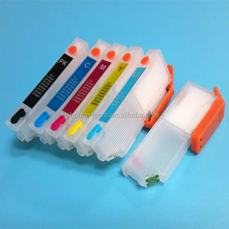 Ic80 Icbk80 6colors Refillable Ink Cartridge With Arc Chip For Epson Ep 707a Ep 977a3 Ep 807a 807ar Ep 777a Ep 907f Printers Buy Ink Cartridge For Epson Printer Cartridge Ic80 For Epson Ep 777a Ink Product On Alibaba Com