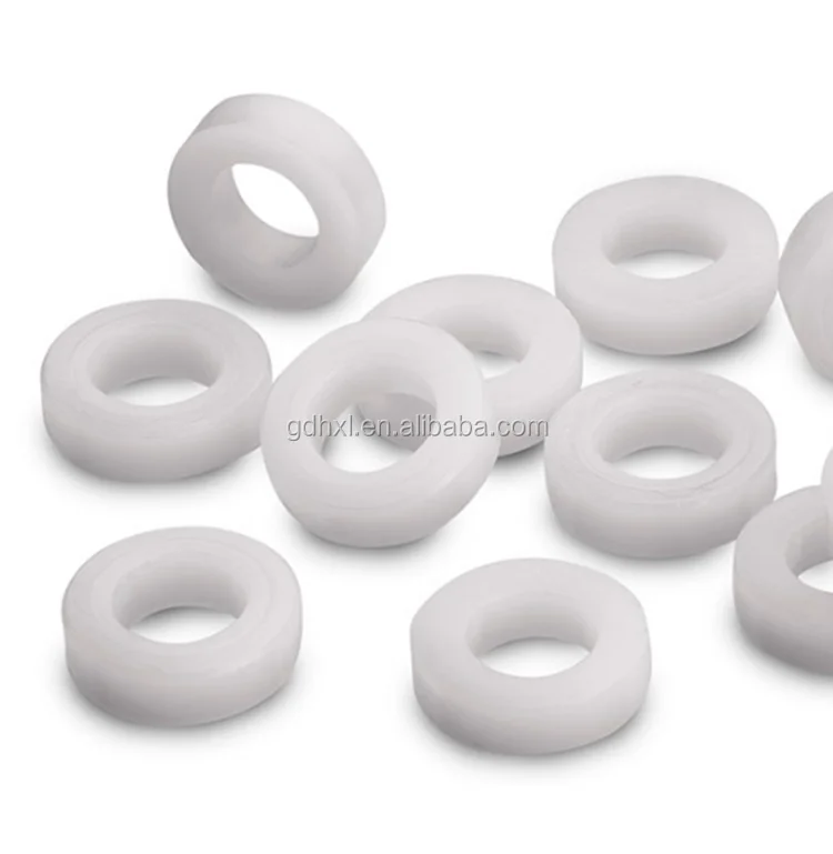 White/black Pom Delrin Nylon Plastic Antifriction Washer Buy Anti