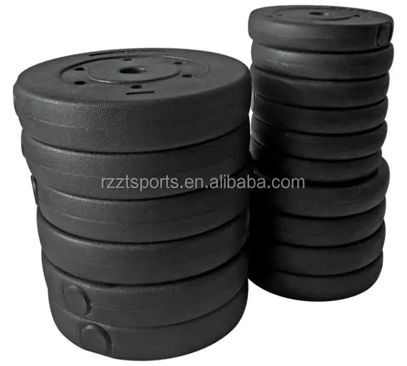 

economic plastic concrete weight plates