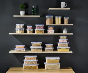 Image of Wokahome Cheap Plastic Food Container 26pcs Set FDA Safe BPA Free Suit for Microwave Freezer Dishwasher
