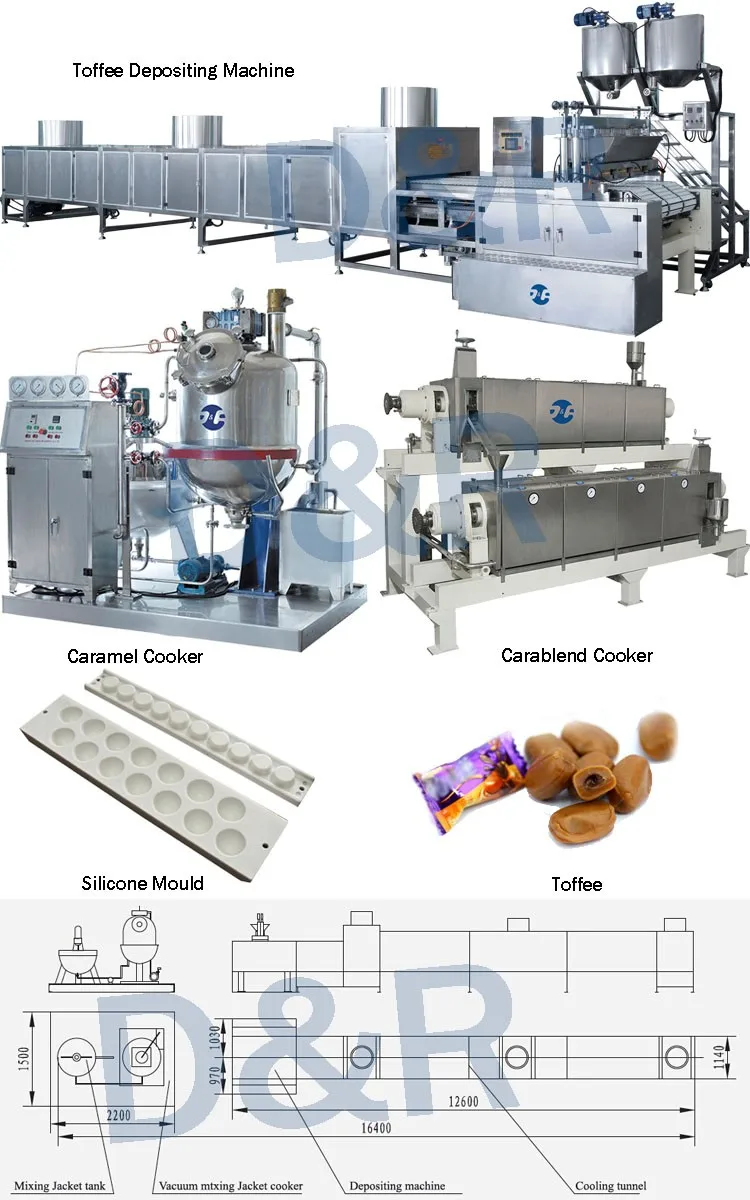 Taffy Machine Full Automatic,Intricate Toffee Candy Making Machine ...