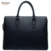 Wholesale Men's Fashion Hard Genuine Leather Laptop Business Bag Briefcase