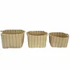 hot sale Large volume openings household handmade Cotton Thread Woven Rope Storage Basket