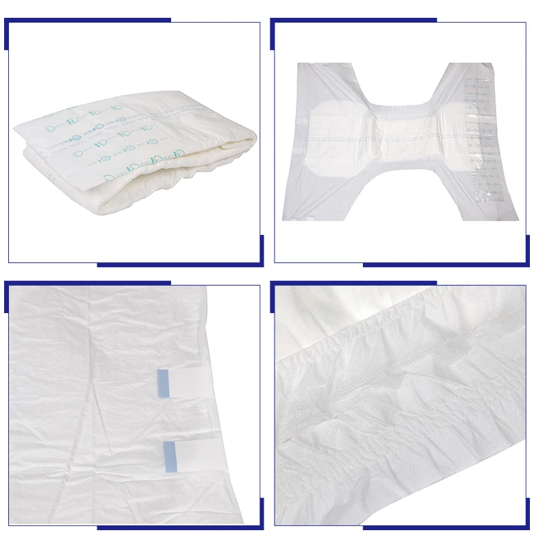 Manufacturer Disposable Super Absorbent High Quality Ultra Thick Cheap Adult Diaper wholesale For Old People