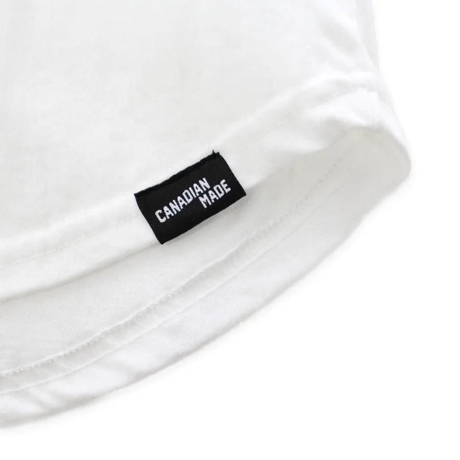 

Custom Shirt Collar Hem Tags with Center Fold, Custom color