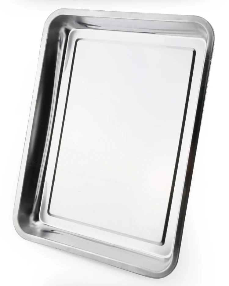 Wholesale Restaurant Multifunction Stainless Steel Serving Tray