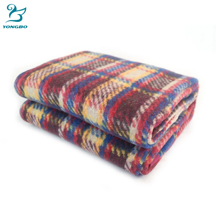2018 High Quality 100 Polyester Acrylic Blanket Raschel Blanket