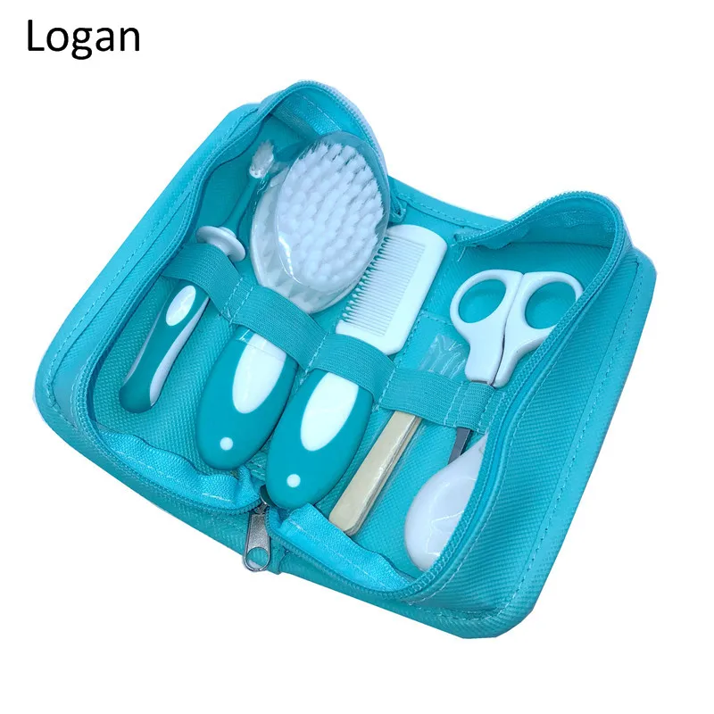 

Amazon Hot selling Baby Healthcare and Grooming Kit Set Brush and Comb set, Any custom color