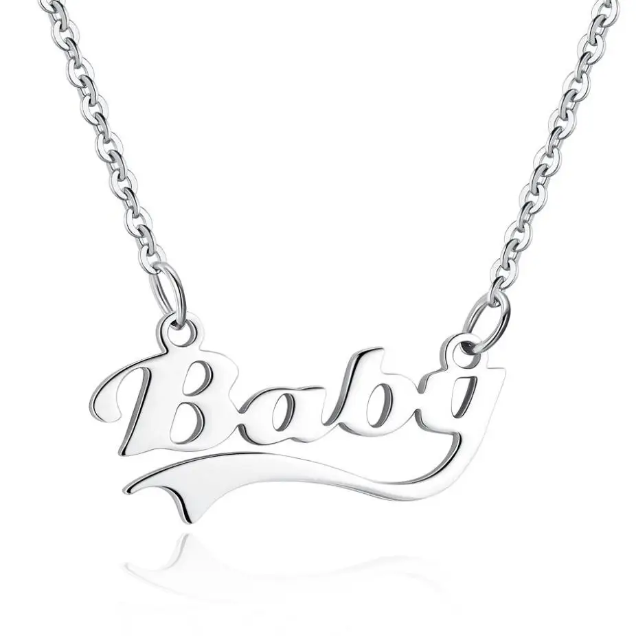 

Baby 316L stainless steel necklace Valentine's Day gift for girlfriend, N/a