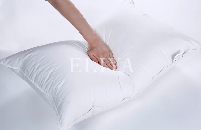 ELIYA Factory Wholesale Super Quality Hotel 100% Microfiber Hollow fiber Down Pillow
