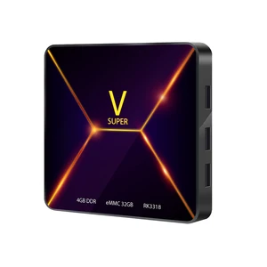 RK3318 Quad Core Smart Android 9.0 TV Box 4K HD