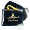 Wholesale Custom Hair Extension Packaging Pillow Box with Ribbon Handle