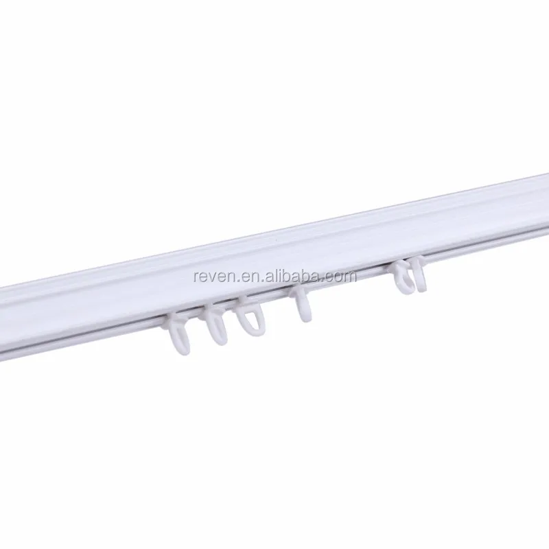 Pvc Swish Curtain Rail Track With Pulley System Buy Curtain Rail