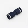Union Straight One Touch Black 4/6/8/10/12/16MM PU Penumatic Tube Fittings Quick Push Connector
