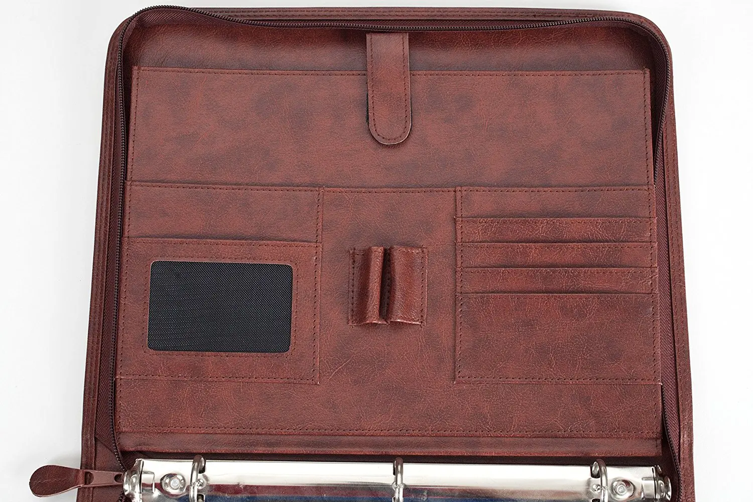 Professional Business Padfolio BriefcaseStyle Organizer Folder with