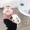 Earphone Case Charlie for airpods 3D cartoon snoopy for airpods case snoopy soft silicon Peanuts
