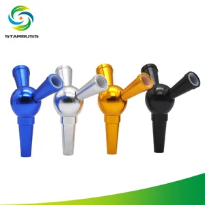 Image of STARBUSS Multi Connector Shisha Hookah Pipe Hose Adapter 1 to 2 Splitter Hose Bypass Valve