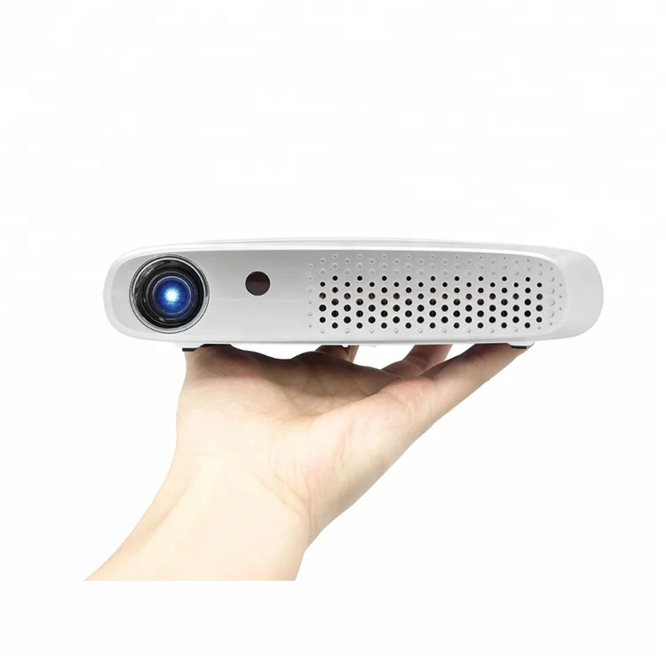 China Smart mini Android Projector WIFI 1080P Pico pocket LED 3D projector with 2250 lumens Lumens Brightness