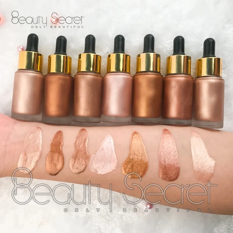 

Wholesale waterproof highlighter makeup private label liquid highlighter make your own liquid highlighter, N/a