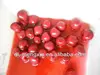 canned red sour cherry with stem 425g