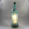 Newly developed LED rotating glass bottle, warm white light string, suitable for office or home decoration