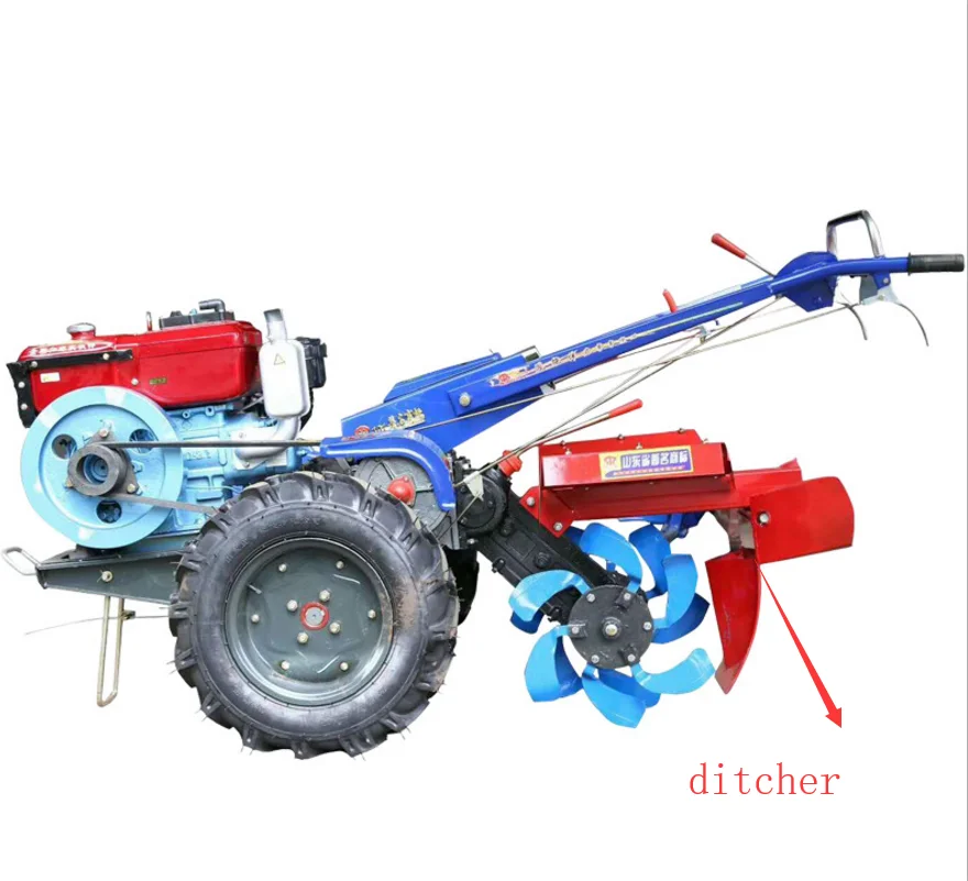 Rotary Tiller Used Rotary Tiller Second Hand Farm Tool Attached To Walking Tractor Cultivation