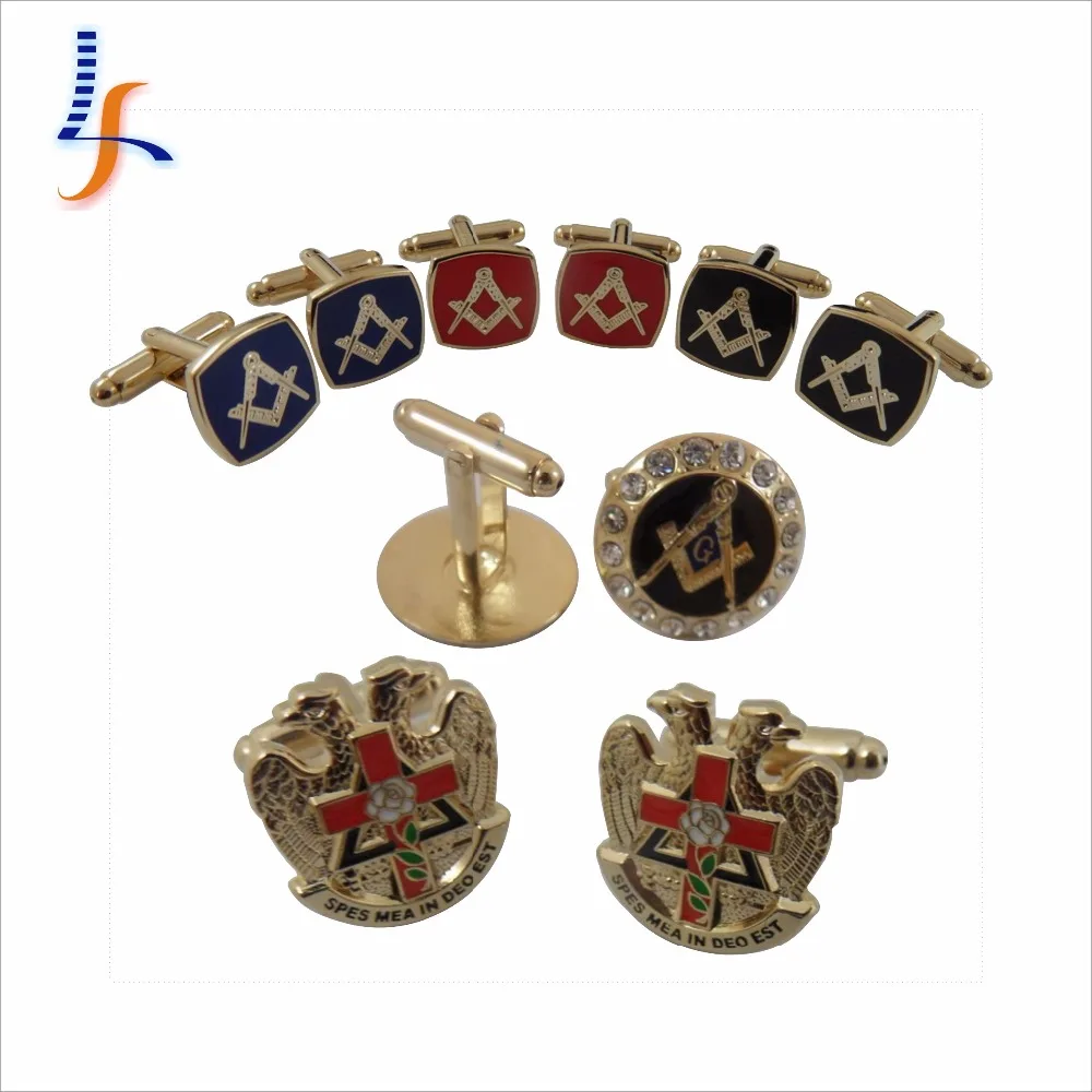 

Custom Made Club Logo Metal Cufflinks Cufflink Manufacturer, Customized pantone colors