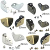 Metal Triangle Wooden Box Edge Corner Protector With Screw Or Double Round Cap Rivet