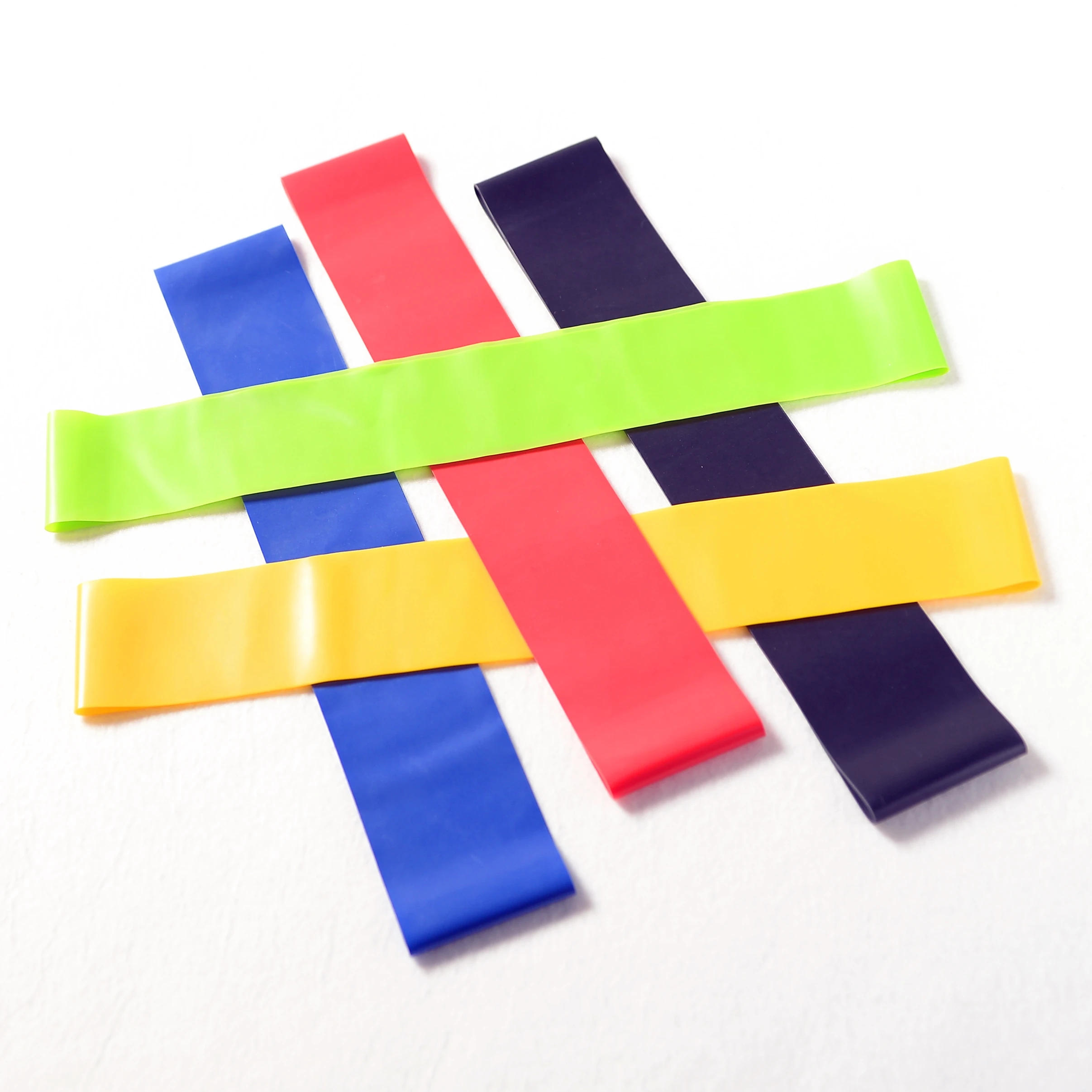 

Bulk latex exercise loop wholesale custom printed resistance band, Customized color