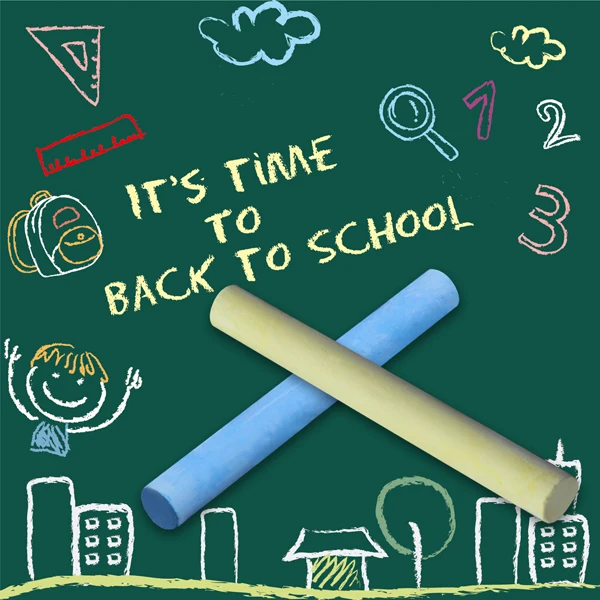 
Foska 100 pcs High Quality Kids School Blackboard Dustless Colorful Chalk 