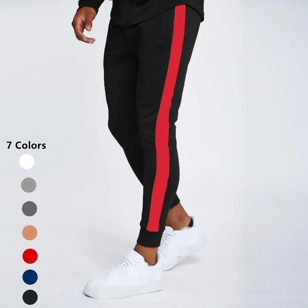 

1 Pcs Private Logo Printing 6 Style Collection Link 22 Colors Total Polyester Cotton Jogger Pants, N/a