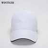 Custom embroidered black baseball cap hat logo custom printed private label baseball cap,sports white cap hat embroidery custom